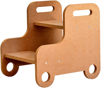 Inaltator pentru copii mdf natur 