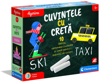 Joc educativ Agerino - Cuvintele cu creta 