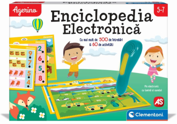Joc educativ Agerino - Enciclopedia electronica 5 - 7 ani 