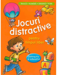 Jocuri distractive pentru timpul liber - portocaliu - Ioana Suilea 