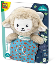 Jucarie copii - Oita de plus cu accesorii luminiscente 
