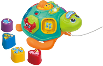 Jucarie de tras testoasa cu forme Winfun 