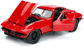 Masinuta metalica Fast and Furious 1966 Chevy Corvette scara 1 24 
