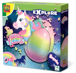 Ou de jucarie pentru copii cu unicorn care eclozeaza in apa 