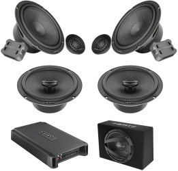 Pachet Difuzoare Auto cu subwoofer Dacia Logan 3 2020-2022 Hertz Cento 1500 W 