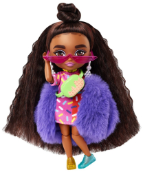 Papusa Barbie extra mini bruneta