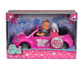 Papusa Evie Love cu Beetle 