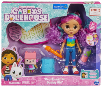 Papusa Gabby cu set de creatie Gabbys Dollhouse 