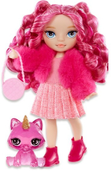 Papusa Magenta Monroe Rainbow High Littles 