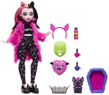 Papusa Monster High Draculaura Creepover Party 
