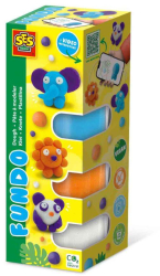 Plastilina Culori Luminoase - Animale Salbatice 