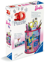 Puzzle 3D suport pixuri Barbie 54 piese 