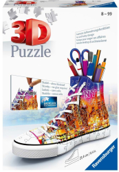 Puzzle 3D suport pixuri sneaker New York 108 piese 