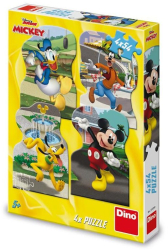 Puzzle Mickey 4x54 piese Dino Toys 