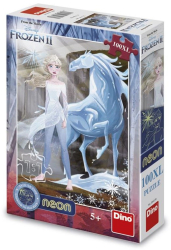 Puzzle neon Frozen 100 piese Dino Toys 