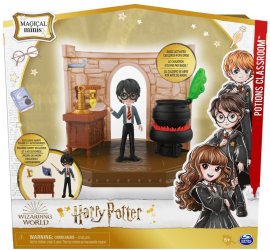 Sala de clasa Magical Minis Potions Harry Potter Wizarding World 