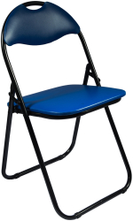 Scaun pliant Cordoba albastru 38.5x43x79 cm 