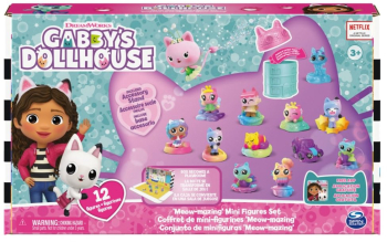 Set 12 mini figurine Gabbys Dollhouse 