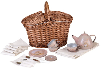 Set ceai pentru copii in cos picnic Soricelul Egmont Toys