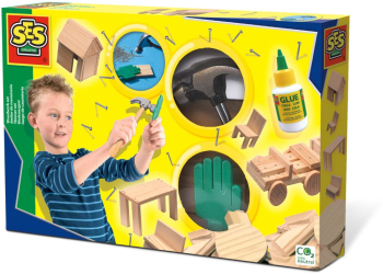 Set creativ - Constructii din lemn 