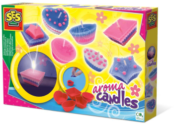 Set creativ copii - Creez lumanari parfumate 