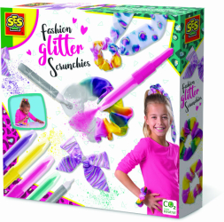 Set creativ - Elastice de par cu sclipici 