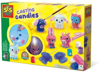 Set creativ - Lumanari animale vesele 
