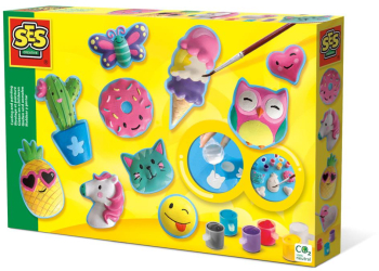 Set creativ mulaj si pictura - Figurine colorate 