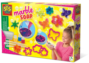 Set creativ - Sapunuri cu efect de marmura