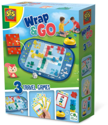 Set de 3 jocuri copii - Ludo Quartet si Blocuri de viteza 