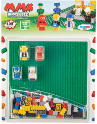 Set de blocuri de constructie Micromax MMX BLOCK SET 105 piese 