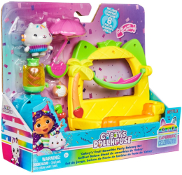 Set de joaca Gabbys Dollhouse - Balconul pentru petrecerea cu smoothie a lui Cakey 