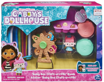 Set de joaca Gabbys Dollhouse - Camera Deluxe lui Baby Box 