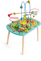 Set de joaca masuta cu cale ferata si parc de distractii 