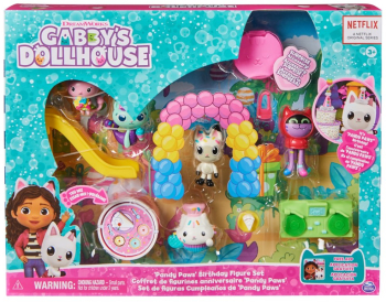 Set figurine Gabbys Dollhouse - Ziua de nastere a lui Pandy Paws 