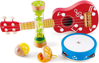 Set instrumente muzicale mini formatie Hape 