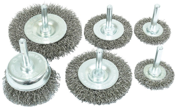 Set perii inox pentru bormasina 6 buc V05260 Verke 