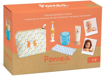 Trusa periuta de dinti pentru papusi Colectia Pomea Djeco