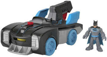Vehicul cu figurina Bat-Tech Batmobil Imaginext DC Super Friends 