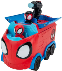 Vehicul transformabil cu 3 personaje Paienjenelul Marvel 
