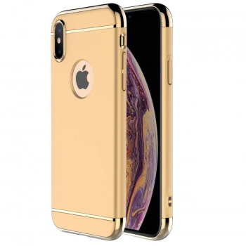 Husa Apple iPhone X 3in1 Auriu 