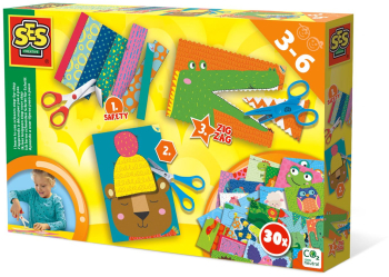 Set creativ - Invat sa folosesc foarfeca pas cu pas 