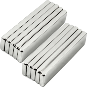 Set de 10 bloc magnet din neodim 10mm x 5mm x 2mm 