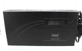 Stabilizator tensiune 1000VA/600W cu releu WELL AVR-REL-SLIMPOWER1000-WL 