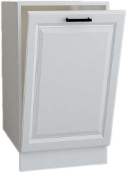 Usa decorativa a masinii de spalat vase Sani Soft premier 45 cm Alb 