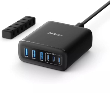 Incarcator retea Anker 112W 6 Porturi Slim negru 