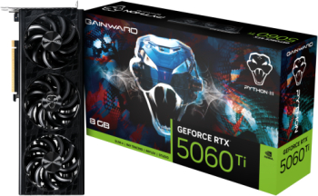 Placa video Gainward Python III NVIDIA GeForce RTX 5060 Ti 8GB GDDR7 128 bit DLSS 4 