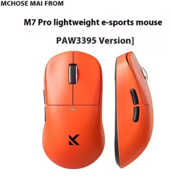 Atac Shark X MCHOSE Mouse de Gaming Wireless &ndash Bluetooth Tri-Mod Senza PAW3395 26K DPI 8KHz Polling Latenta Mica - M7 PRO2 