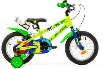 Bicicleta Copii DHS Dino - 14 Inch Verde 