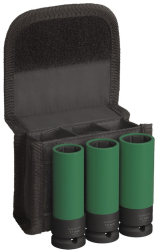 Set chei tubulare de impact Bosch 1/2 17-21mm 3 piese 